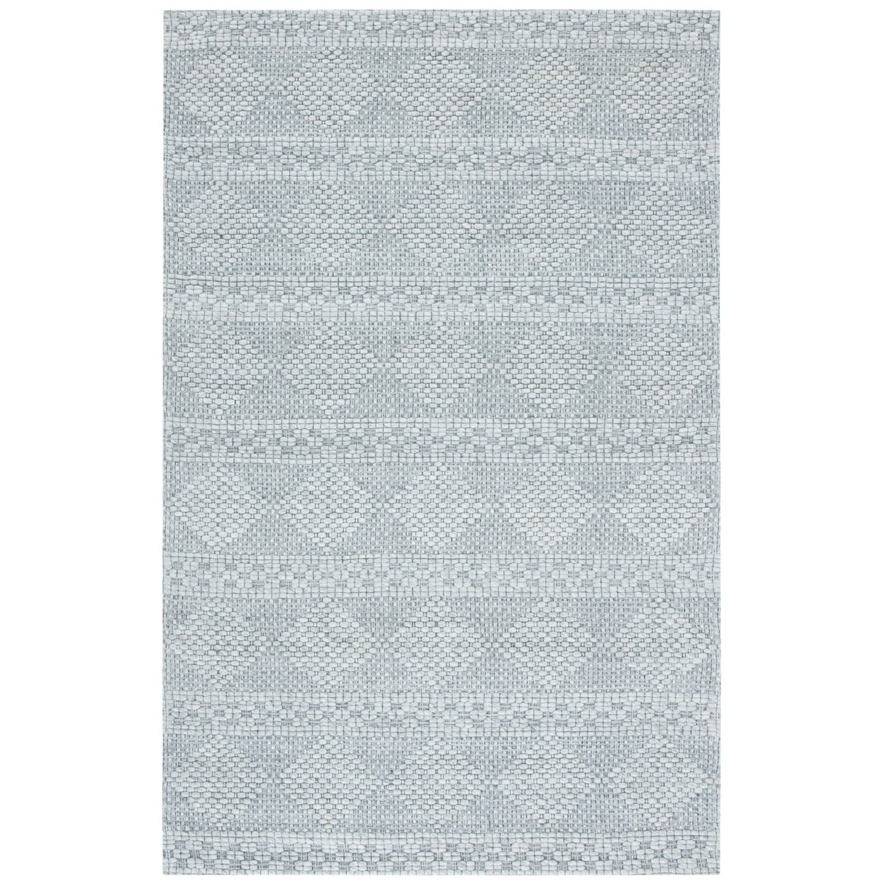 SAFAVIEH Marbella Matilda Diamond Area Rug, Silver/Grey, 6' x 9'