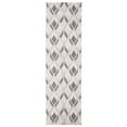 thumbnail image 1 of SAFAVIEH Marbella Melyssa Geometric Diamonds Runner Rug, Grey/Charcoal, 2'3" x 8', 1 of 8