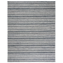SAFAVIEH Marbella Neven Striped Area Rug, Ivory/Grey, 8' x 10'