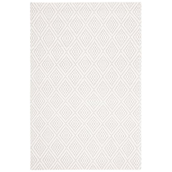 SAFAVIEH Marbella Pauletta Diamond Area Rug, Ivory, 3' x 5'