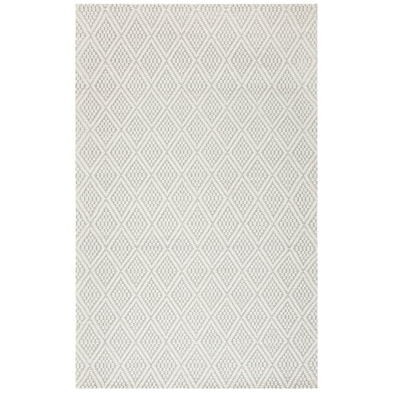 SAFAVIEH Marbella Pauletta Diamond Area Rug, Ivory, 6' x 9'