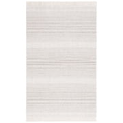 SAFAVIEH Marbella Peronal Distressed Area Rug, Ivory/Beige, 5' x 8'