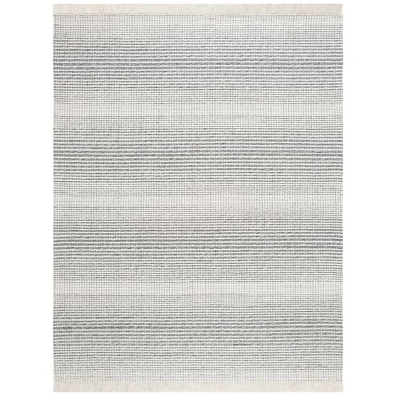 SAFAVIEH Marbella Peronal Distressed Area Rug, Ivory/Black, 6' x 9'
