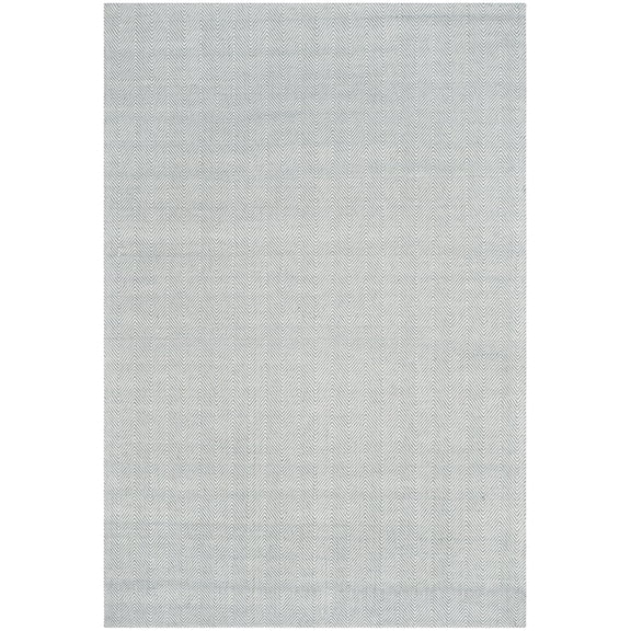 SAFAVIEH Marbella Pompeii Chevron Area Rug, Light Blue, 4' x 6'