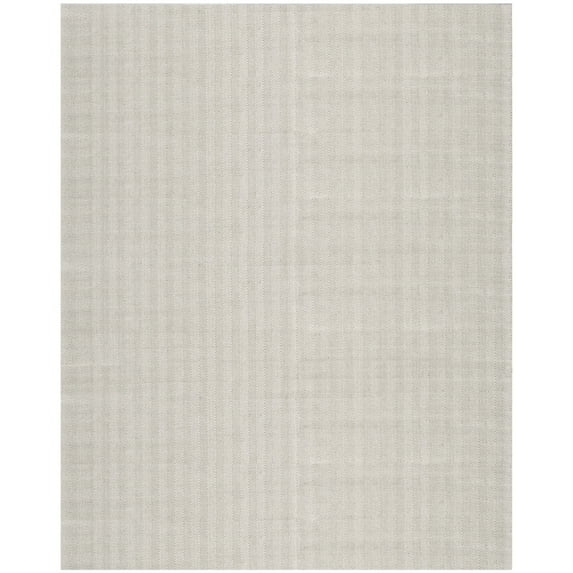 SAFAVIEH Marbella Pompeii Chevron Area Rug, Silver, 6' x 9'