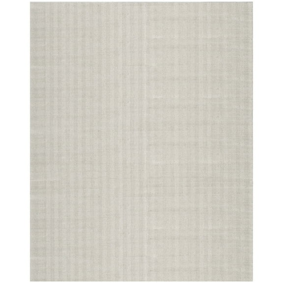 SAFAVIEH Marbella Pompeii Chevron Area Rug, Silver, 8' x 10'