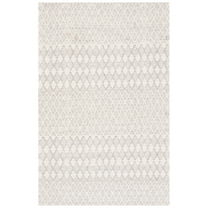 SAFAVIEH Marbella Raschelle Diamond Area Rug, Ivory, 8' x 10'