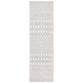 thumbnail image 1 of SAFAVIEH Marbella Raschelle Diamond Runner Rug, Ivory, 2'3" x 8', 1 of 9