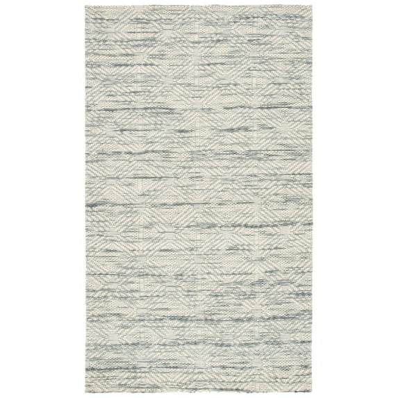 SAFAVIEH Marbella Rhonda Diamond Area Rug, Dark Grey/Beige, 8' x 10'