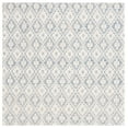 thumbnail image 1 of SAFAVIEH Marbella Rosario Geometric Area Rug, Blue/Ivory, 6' x 6' Square, 1 of 8
