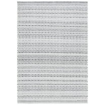 SAFAVIEH Marbella Scarlett Diamond Area Rug, Ivory/Black, 8' x 10'