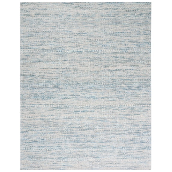 SAFAVIEH Marbella Taegan Distressed Area Rug, Blue/Ivory, 3' x 5'