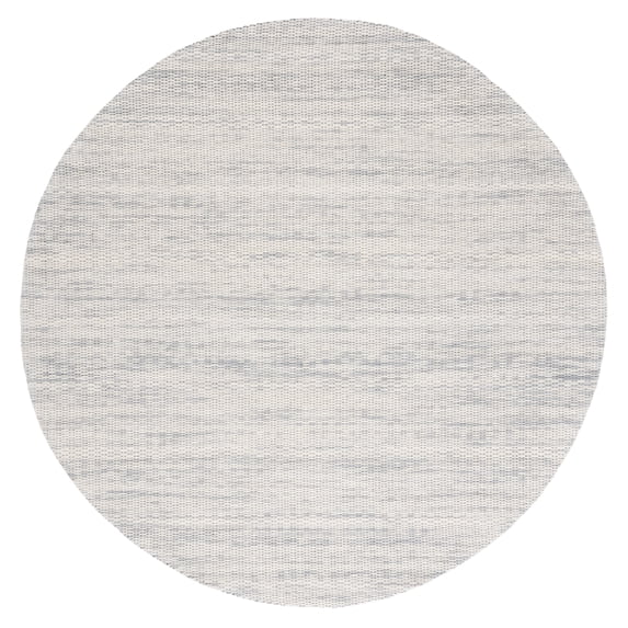 SAFAVIEH Marbella Taegan Distressed Area Rug, Light Grey, 6' x 6' Round