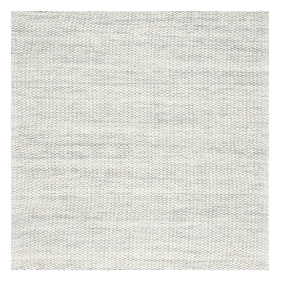 SAFAVIEH Marbella Taegan Distressed Area Rug, Light Grey, 6' x 6' Square