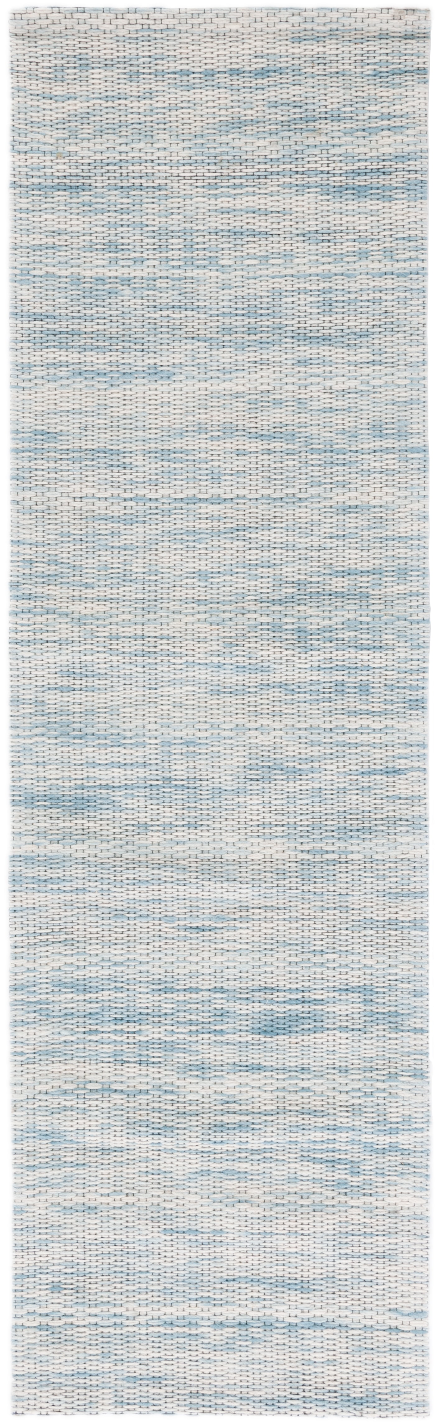 SAFAVIEH Marbella Taegan Distressed Runner Rug, Blue/Ivory, 2'3" x 8'