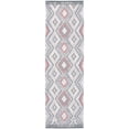 thumbnail image 1 of SAFAVIEH Marbella Tamsen Southwestern Runner Rug, Grey/Chocolate, 2'3" x 8', 1 of 8