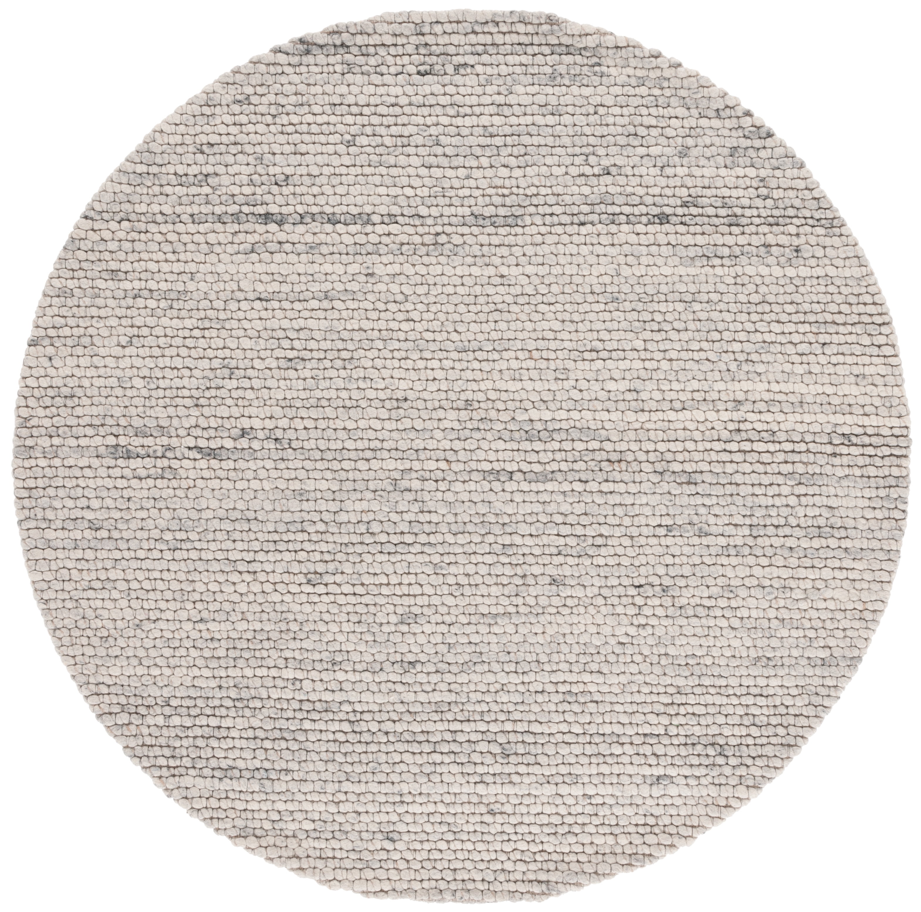 SAFAVIEH Marbella Tom Distressed Area Rug, Gray, 6' x 6' Round