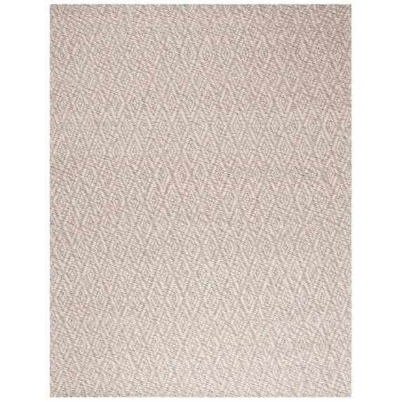SAFAVIEH Marbella Tris Geometric Diamonds Area Rug, Beige/Cream, 5' x 8'