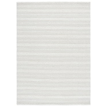 SAFAVIEH Marbella Wilfreda Striped Area Rug, Ivory, 8' x 10'