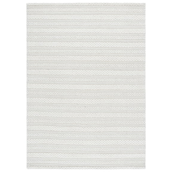 SAFAVIEH Marbella Wilfreda Striped Area Rug, Ivory, 8' x 10'