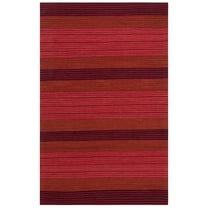 SAFAVIEH Marbella Winslow Striped Area Rug, Red, 5' x 8'