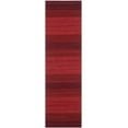 thumbnail image 1 of SAFAVIEH Marbella Winslow Striped Runner Rug, Red, 2'3" x 8', 1 of 4