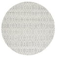 thumbnail image 1 of SAFAVIEH Marbella Winston Diamond Area Rug, Dark Grey/Ivory, 6' x 6' Round, 1 of 7