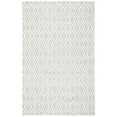 thumbnail image 1 of SAFAVIEH Marbella Winston Diamond Area Rug, Grey/Ivory, 5' x 8', 1 of 10