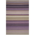 thumbnail image 1 of SAFAVIEH Marbella Xanthia Striped Area Rug, White/Lilac, 8' x 10', 1 of 6