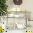thumbnail image 1 of SAFAVIEH Marcel Chrome Wire Mini Rack Chrome, 1 of 4
