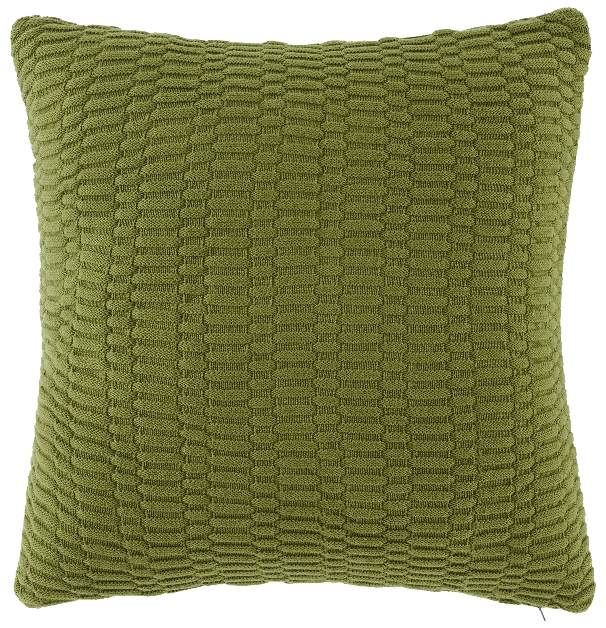 Mari Moss Green 18" x 18" Cotton Decorative Pillow