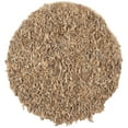 thumbnail image 1 of SAFAVIEH Mariam Leather Shag Area Rug, Light Gold, 4' x 4' Round, 1 of 9