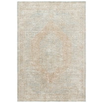 SAFAVIEH Marigold Cleves Oriental Area Rug, Blue/Beige, 8' x 10'