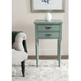 thumbnail image 1 of SAFAVIEH Marilyn Nautical End Table w/ 2 Storage Drawers, Dusty Green, 1 of 4