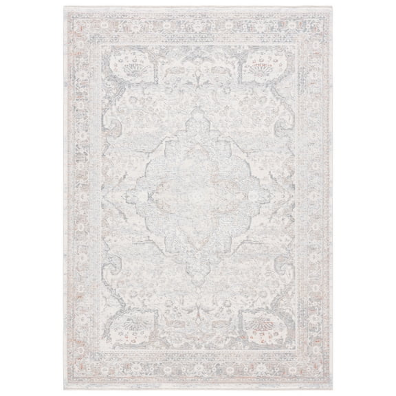 SAFAVIEH Marmara Alfonso Oriental Area Rug, Beige/Light Blue, 4' x 6'