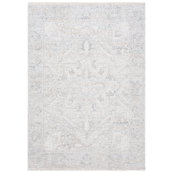 SAFAVIEH Marmara Bristol Oriental Area Rug, Beige/Grey Blue, 4' x 6'