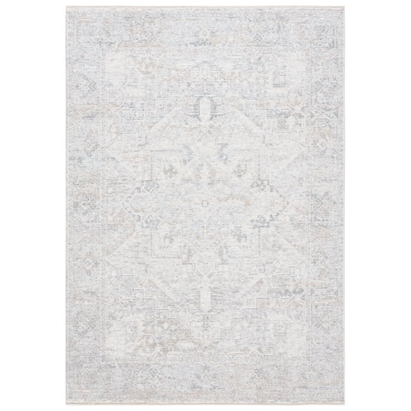 SAFAVIEH Marmara Bristol Oriental Area Rug, Beige/Grey Blue, 8' x 10'1"