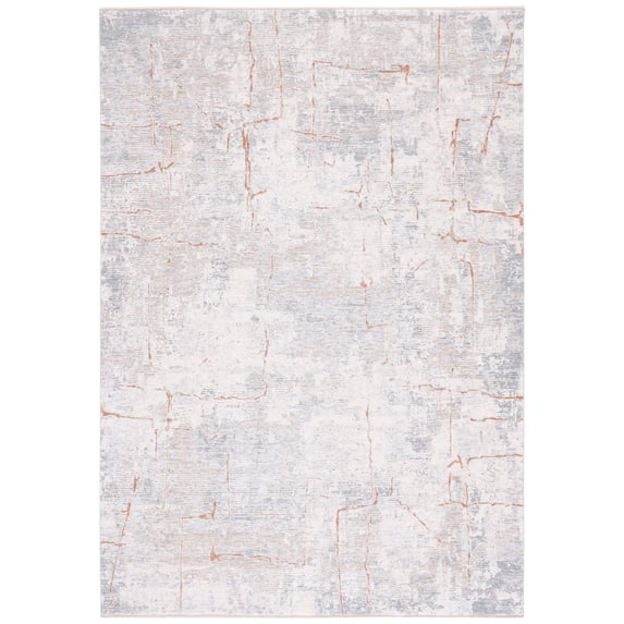 SAFAVIEH Marmara Hannan Abstract Area Rug, Beige/Blue Rust, 8' x 10'1"