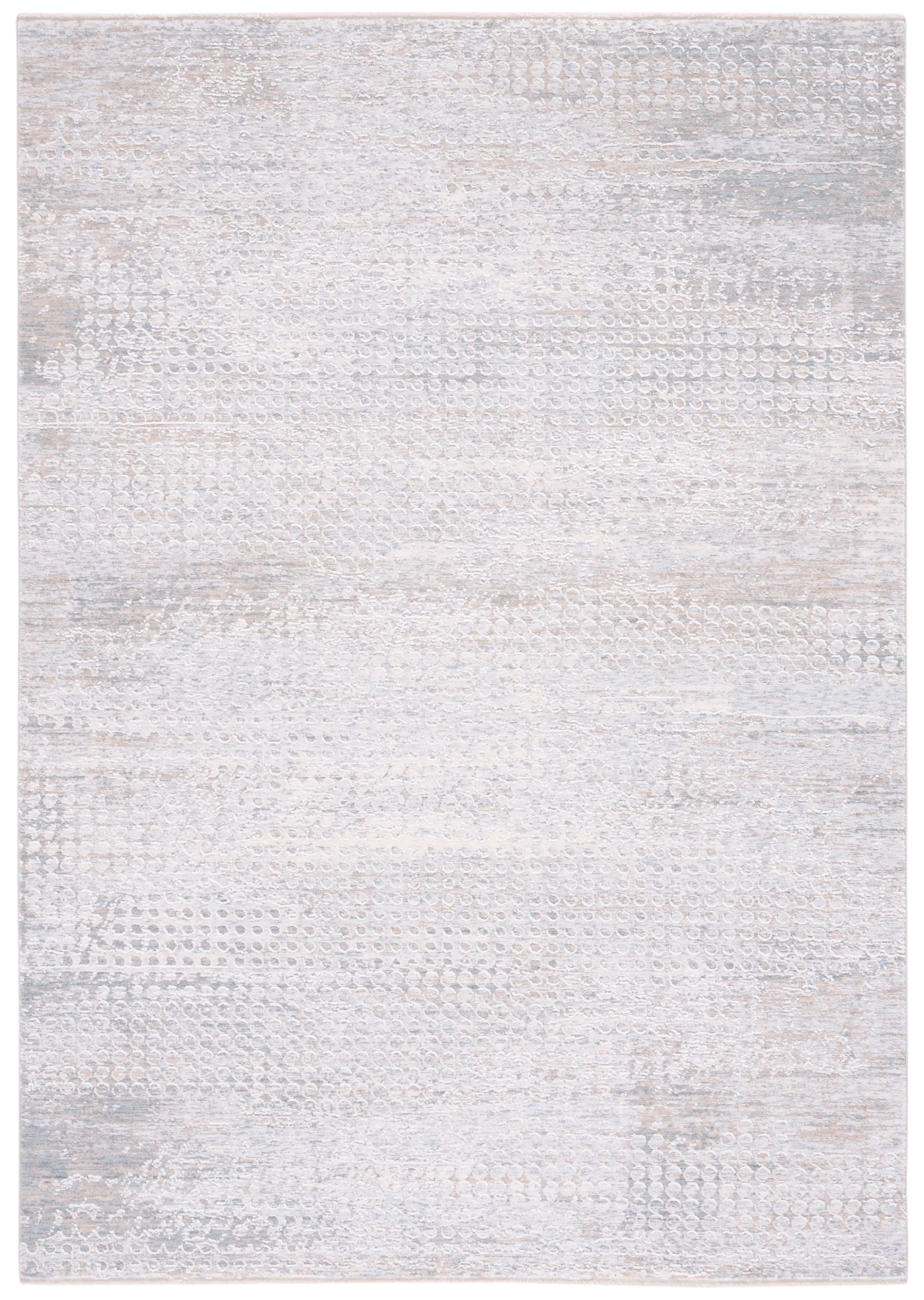 Marmara Modern Silken Gray 8' x 10' Stain-Resistant Area Rug