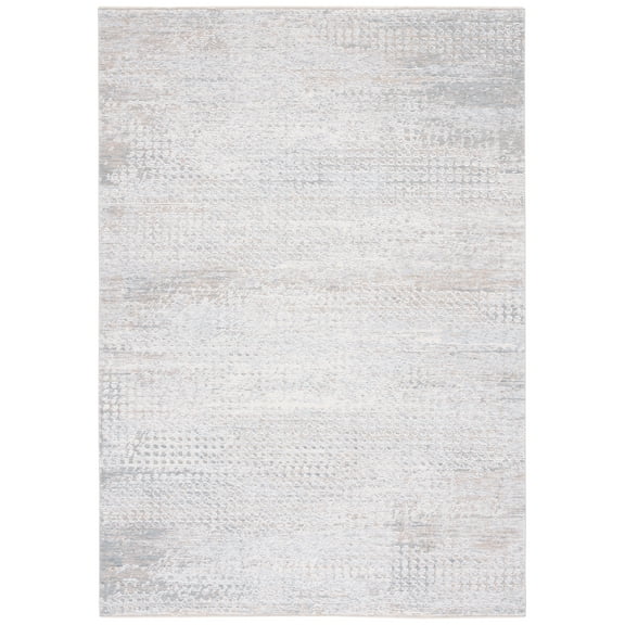 SAFAVIEH Marmara Keigh Polka Dot Area Rug, Grey/Beige Blue, 8' x 10'1"