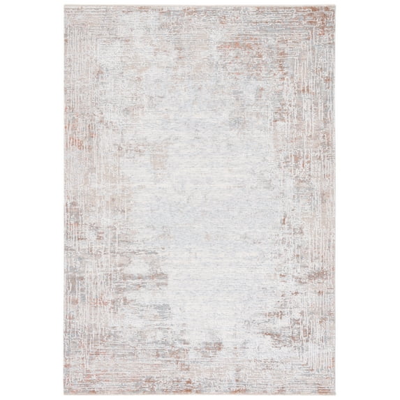 SAFAVIEH Marmara Oakley Abstract Area Rug, Beige/Blue Rust, 2'6" x 4'