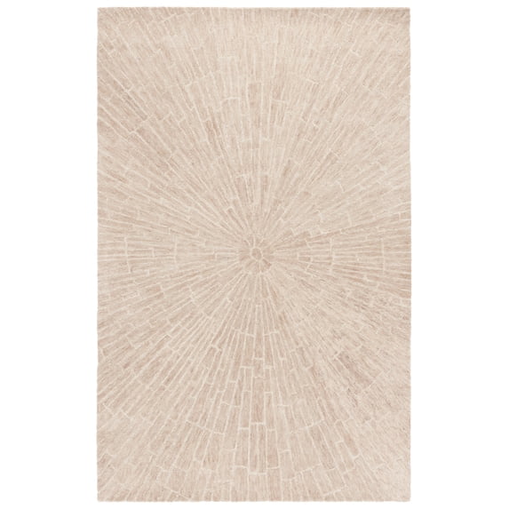 SAFAVIEH Marquee Cillian Abstract Area Rug, Light Green/Beige, 5' x 8'