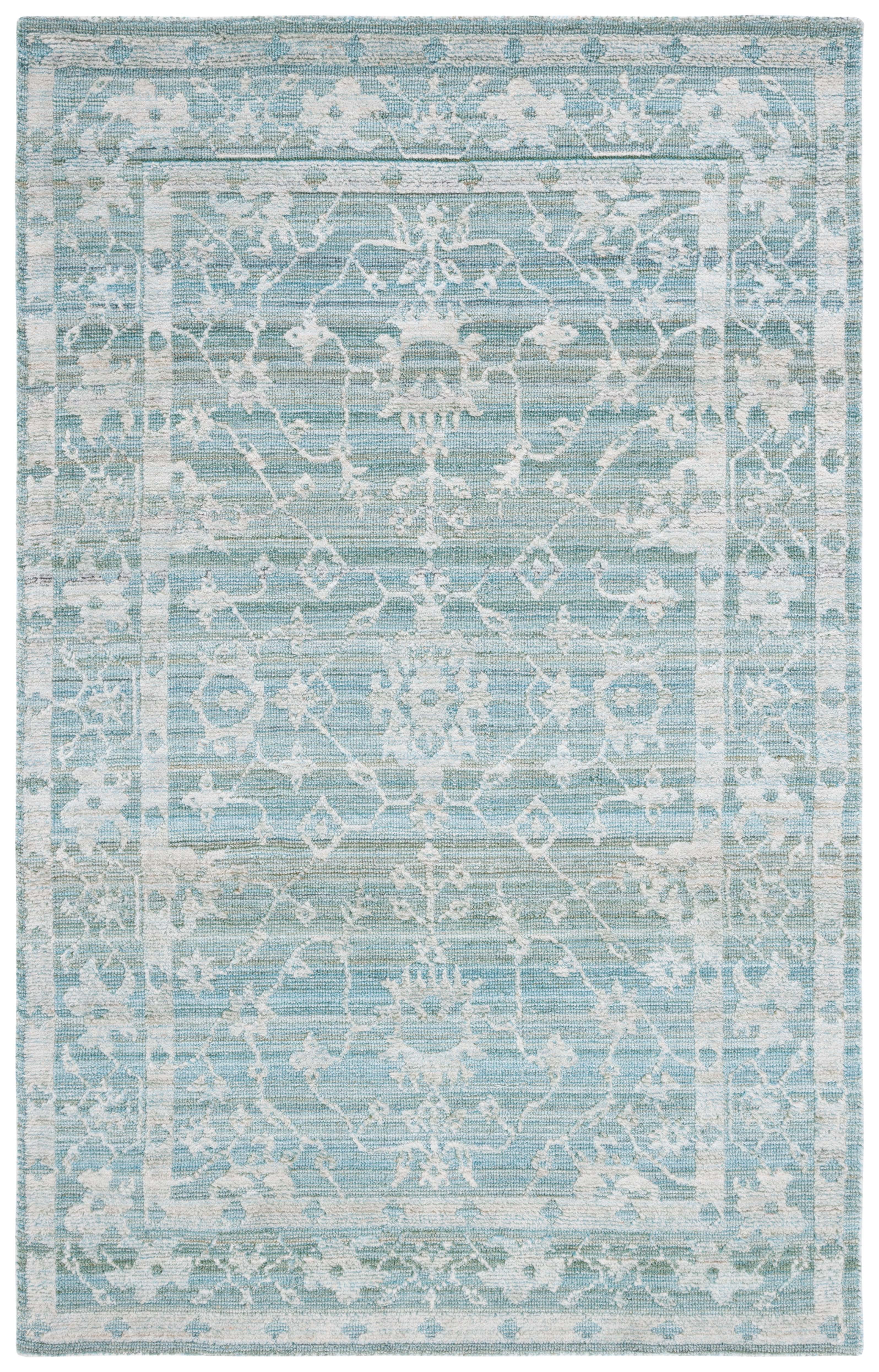 SAFAVIEH Marquee Clodagh Medallion Area Rug, Turquoise/Grey, 5' x 8'