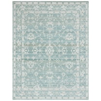 SAFAVIEH Marquee Clodagh Medallion Area Rug, Turquoise/Grey, 8' x 10'