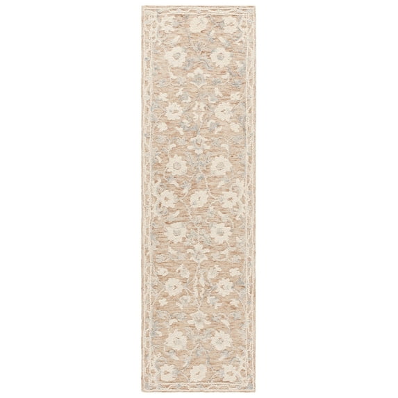 SAFAVIEH Marquee Deforrest Medallion Runner Rug, Rust/Blue, 2'3" x 8'