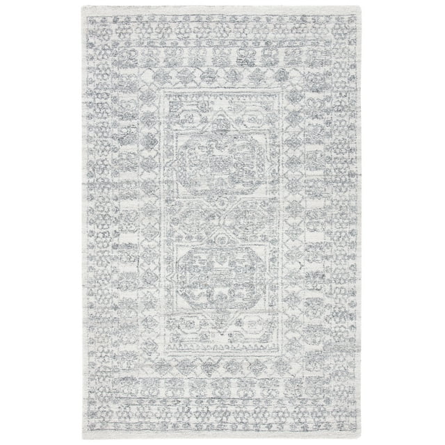 SAFAVIEH Marquee Duana Medallion Area Rug, Ivory/Grey, 5' x 8'