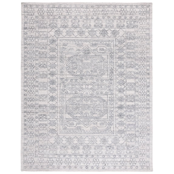 SAFAVIEH Marquee Duana Medallion Area Rug, Ivory/Grey, 8' x 10'