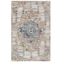 SAFAVIEH Marquee Evette Medallion Area Rug, Green/Brown, 8' x 10'