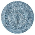 thumbnail image 1 of SAFAVIEH Marquee Georgiana Floral Area Rug, Blue/Grey, 4' x 4' Round, 1 of 8