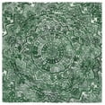 thumbnail image 1 of SAFAVIEH Marquee Georgiana Floral Area Rug, Green/Ivory, 4' x 4' Square, 1 of 8